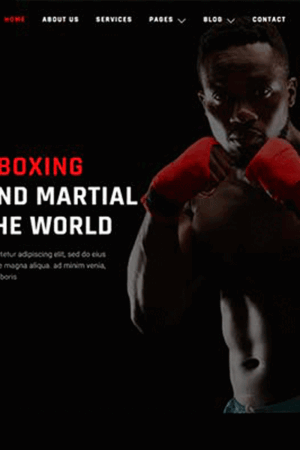 Template 03 – Boxe